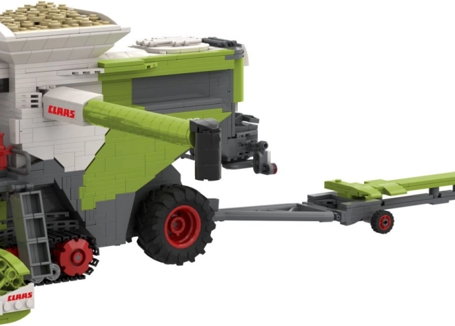 Građevni set Brixies Plus Claas Lexion 8900 Terra Trac s prikolicom