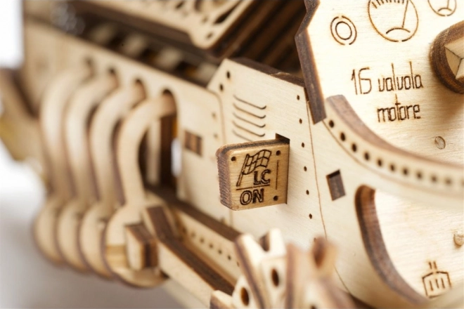 Ugears 3D puzzle - U9 Grand Prix auto 348 dijelova