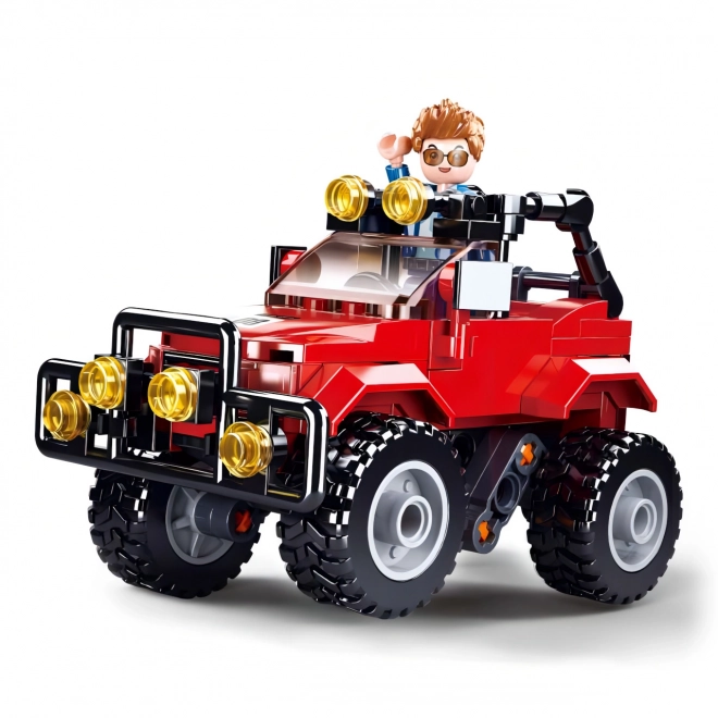 Sluban Town M38-B0902 Jeep crveni