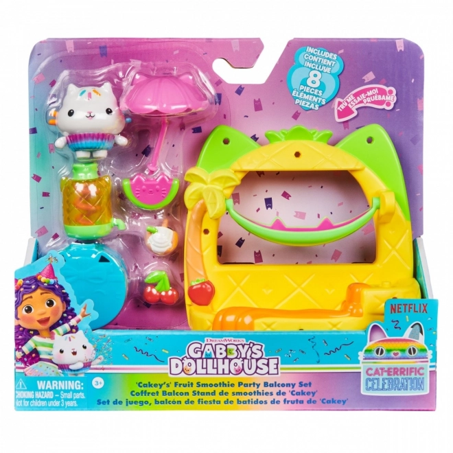 Mačji Gabin Domek Balkonski set - Smoothie Zabava
