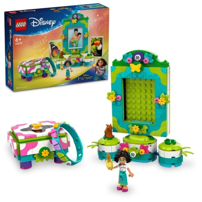 LEGO Disney Magično Encanto - Okvir za fotografije i kutija za nakit Mirabel