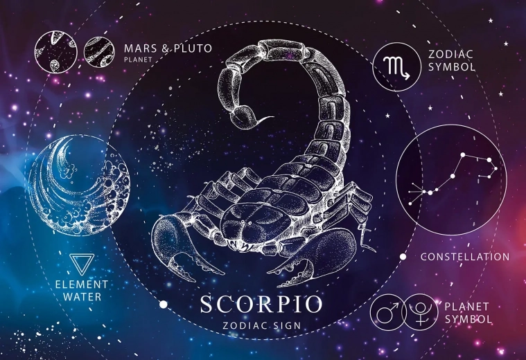 Puzzle Zodijak Škorpion 250 Dijelova