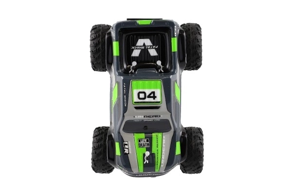 RC terenski pick up sivo-zeleni na daljinsko upravljanje