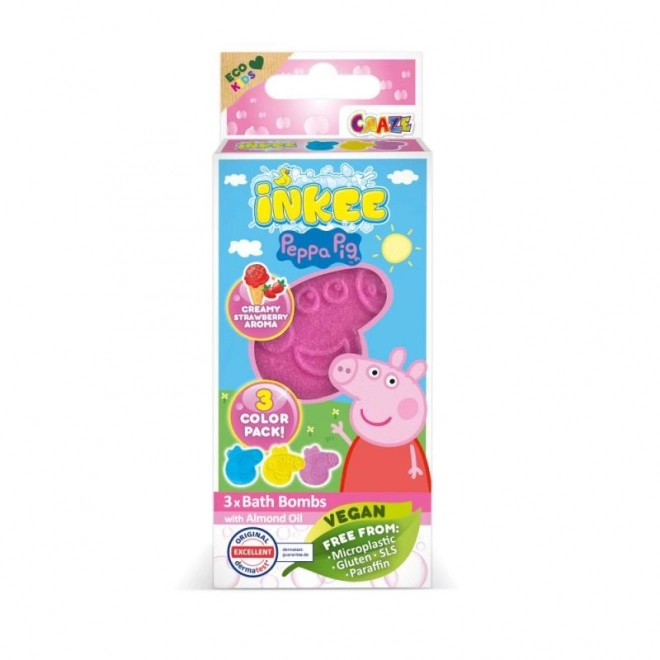 INKEE - Mini paket šumeća bomba - Peppa Pig