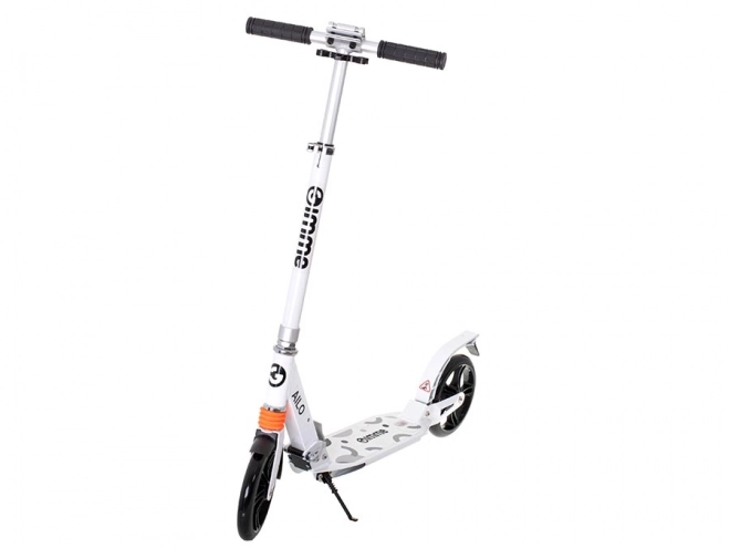 AILO sklopivi gradski romobil 200mm kotači - prednji i stražnji amortizer GIMME – Bijela