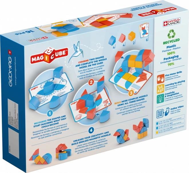 Geomag Magicube Blokovi i Kartice 16 komada