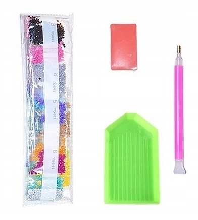 Set za dijamantno slikanje - zaljubljeni papagaji