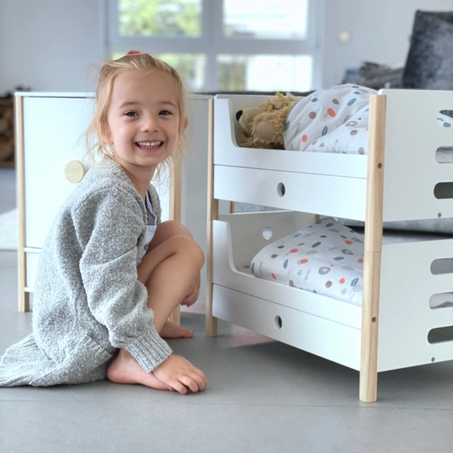 Small Foot Drvena posteljica Little Button