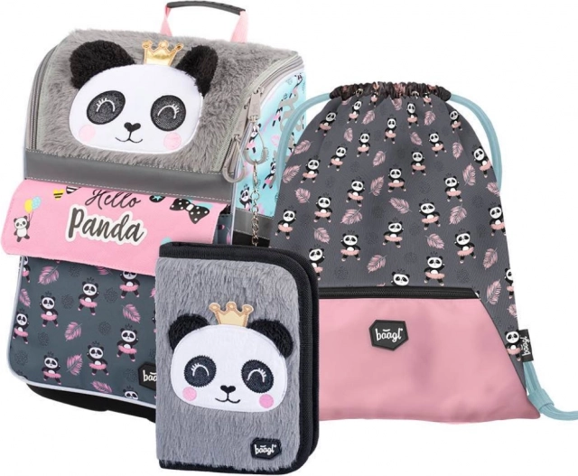 Presladak panda dizajn u cijelom setu