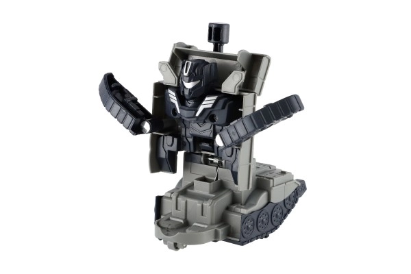 Transformer tenk/robot plast 14cm na tromo 3 boje