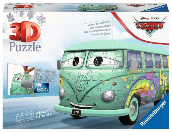 RAVENSBURGER 3D puzzle Autobus Cars: Fillmore 162 dijelova