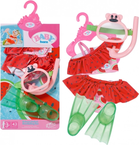 BABY born set za ronjenje sa šnorkelom za lutku 43 cm