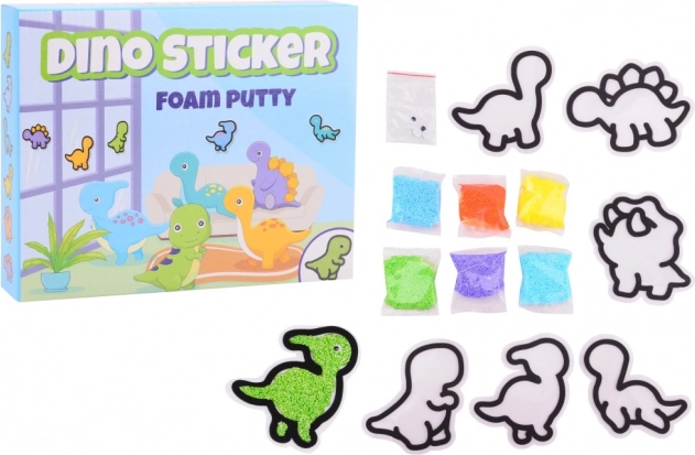 Izrada pjenastih naljepnica Dino