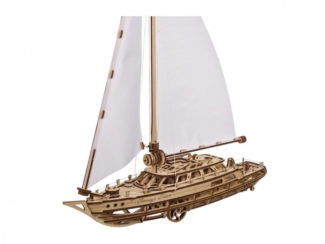 Ugears 3D Drvene mehaničke puzzle Jahta The Ocean Beauty