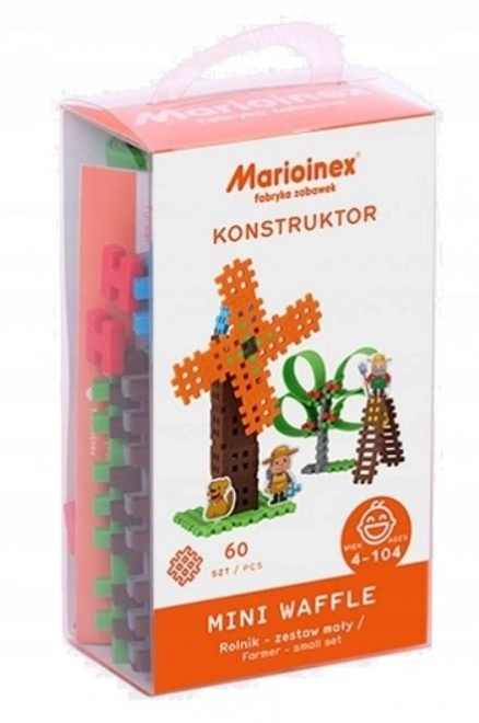 Kocke Mini Waffle - Farmer Mala Set