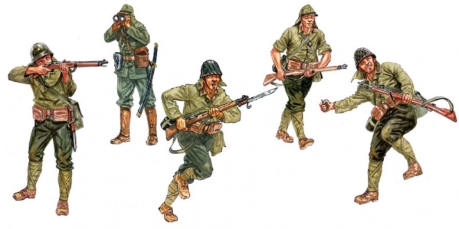Model set Italeri Japansko pješaštvo iz Drugog svjetskog rata 1:72