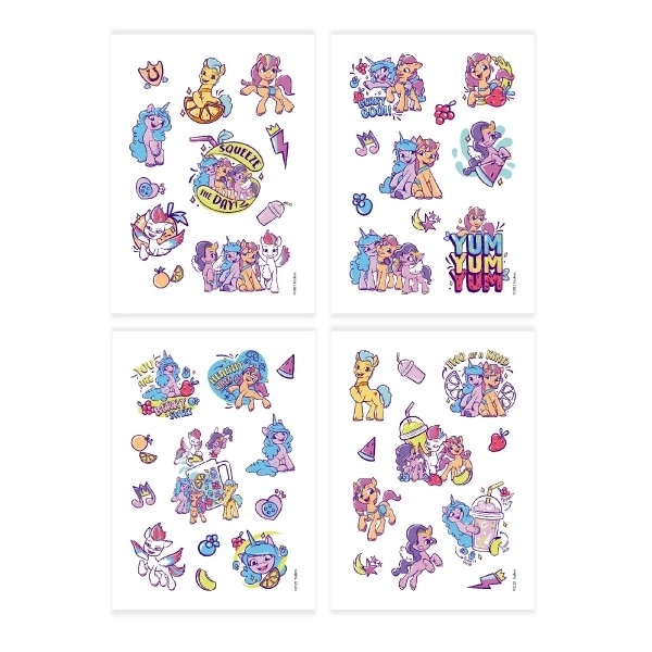 Tetovaže My Little Pony 4 lista