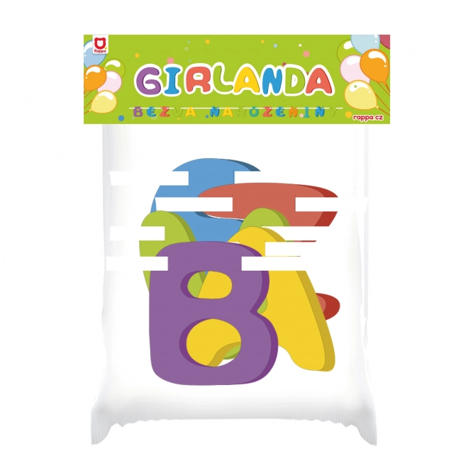Papirnata girlanda Bezva Rođendan