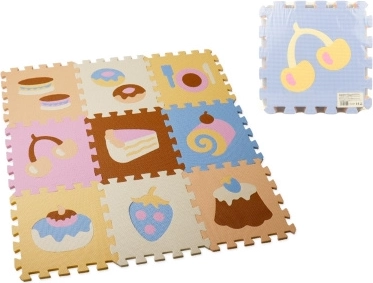 Pjenasta puzzle podloga Poslastice 28 × 28 cm