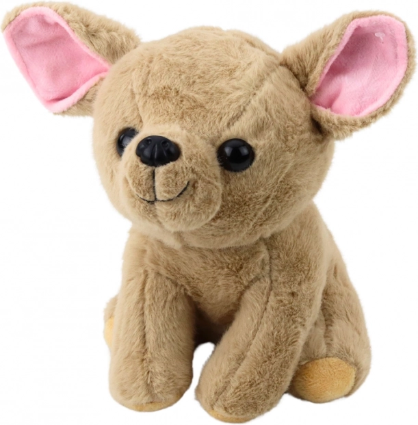 Plišana igračka Chihuahua bež 22 cm