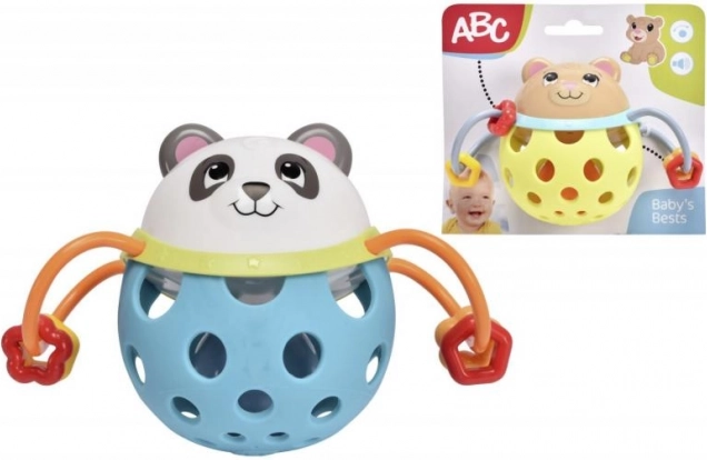 Zvečkica medo ili panda 10 cm
