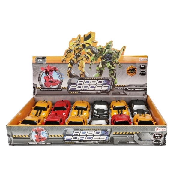Teddies Transformer auto i robot