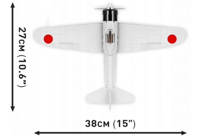 COBI 5729 II WW Mitsubishi A6M2 ZERO-SEN, 1:32, 347 k, 1 f