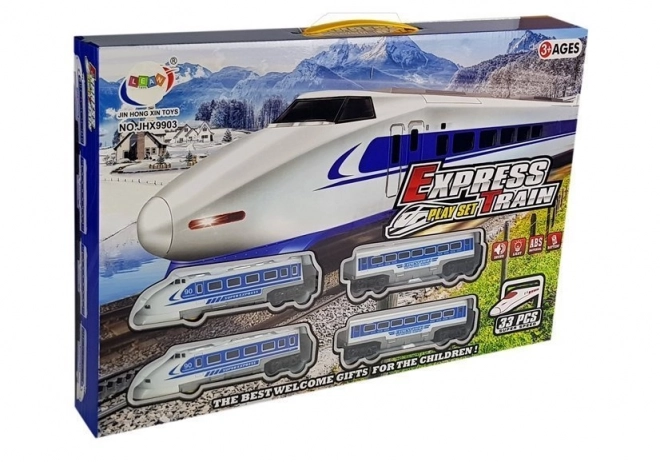 Električni vlak Pendolino s efektima