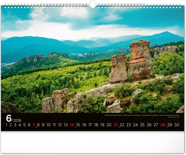 Zidni kalendar Krajine 2026