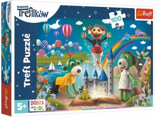 Puzzle Bajkovita večer s Treflikima 100 dijelova