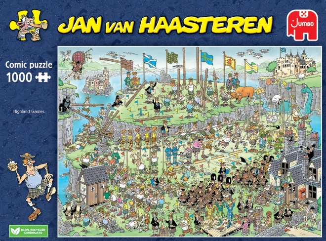 JUMBO Puzzle JvH Škotske igre 1000 komada