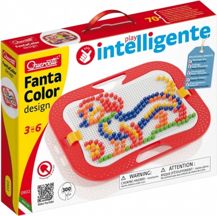 Quercetti FantaColor Design 300 kom (Ø10 mm)