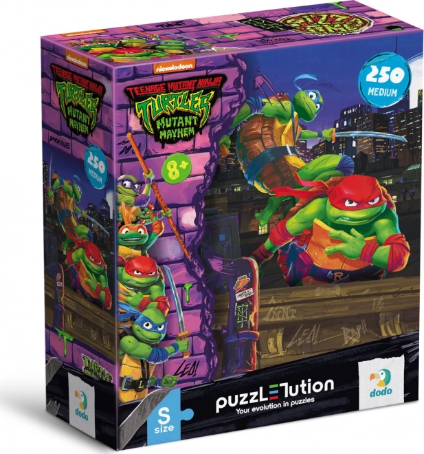 DODO Puzzle Nindža Kornjače: Leonardo i Rafaelo 250 dijelova