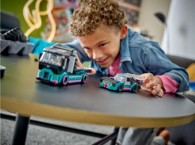 LEGO® City 60406 Kamion s trkaćim autom