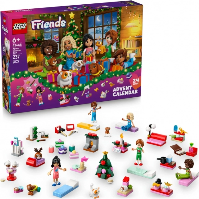 Lego Friends adventski kalendar 2025