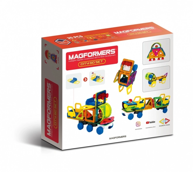 Magnetske kocke City Go Set 25 kom