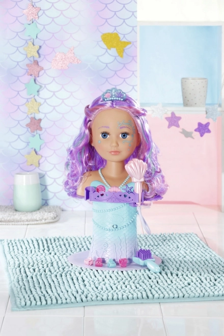 Starija sestrica BABY born glava za češljanje - Sirena
