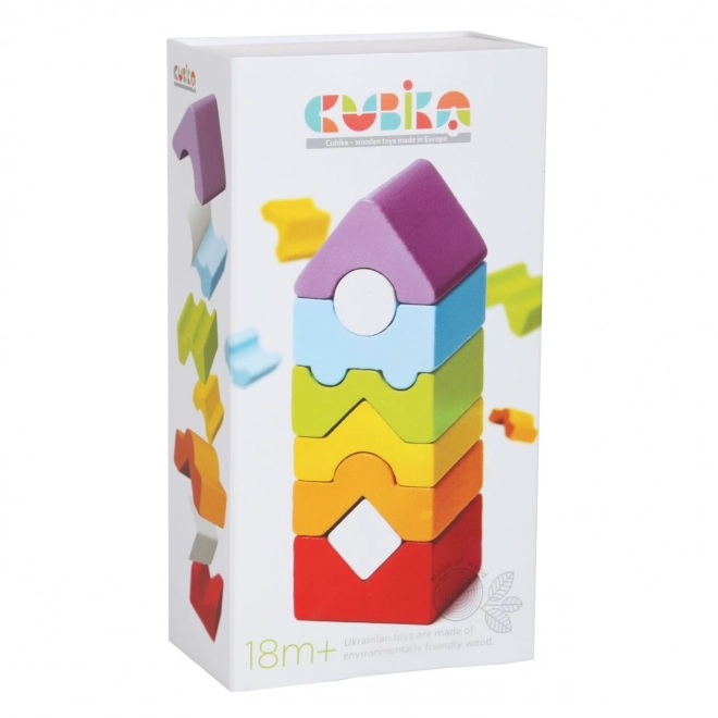 CUBIKA 15009 Toranj XII - drvena slagalica 8 dijelova