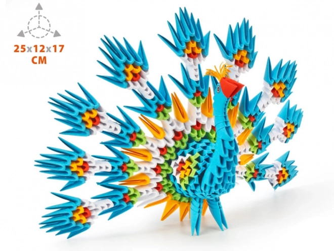 Kreativni Origami 3D Paun od Alexandera