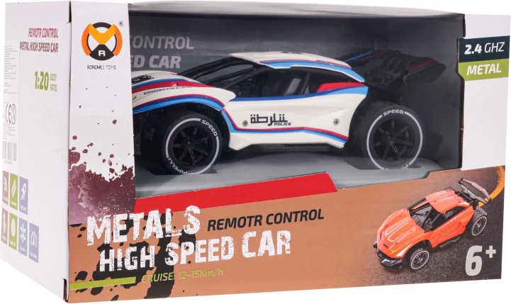 Metalni RC auto 1:20 Speed – Bijela