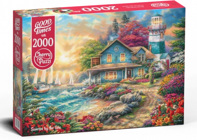 Puzzle Izlazak sunca na moru 2000 dijelova