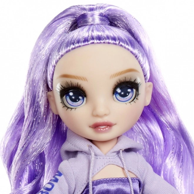 Rainbow High Sjaj i Sjaj Moda lutka - Viola (Ljubičasta)