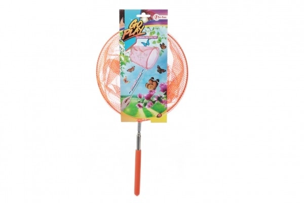 Teleskopska mrežica za insekte metal/tkanina 65cm promjer 20cm 4 boje