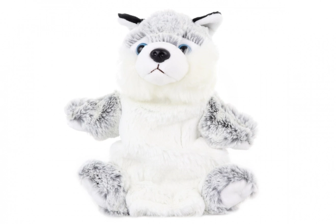 Plišana Pas Husky lutka 25 cm