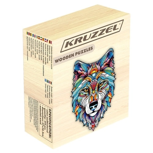 Drvene puzzle kruzzel Vuk