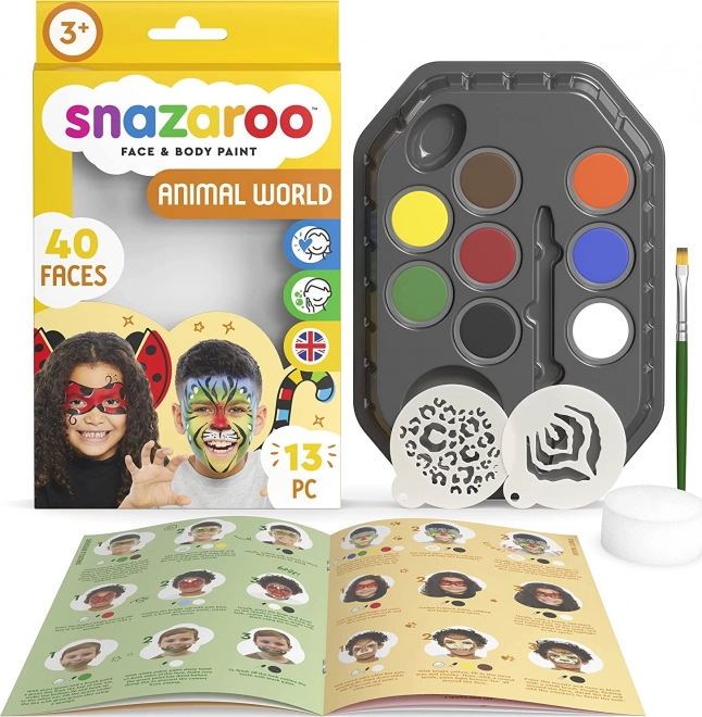 Snazaroo set boja za lice i tijelo Životinjski svijet