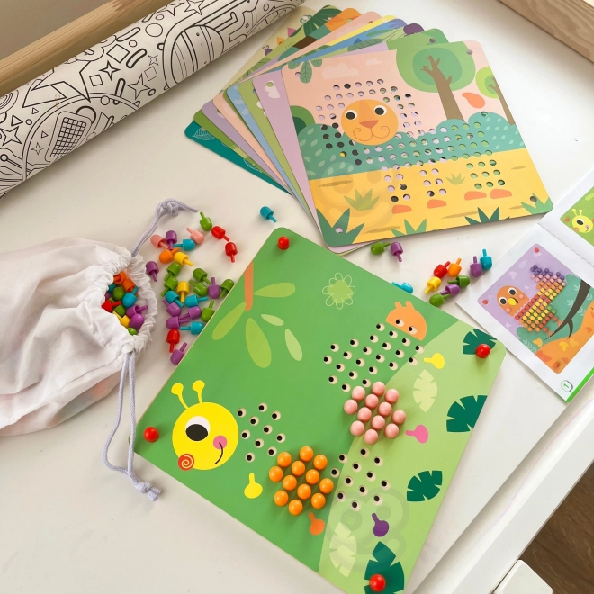 Drvena slagalica s kvačicama od Tooky Toy