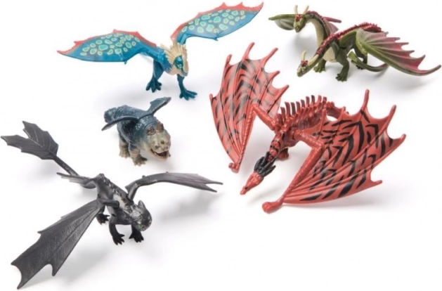 Kako izdresirati zmaja set figura