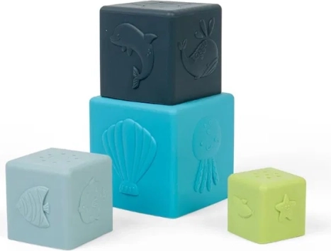 Bigjigs Toys slagalice kocke s morskim motivima