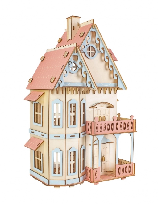 Woodcraft Drvena 3D slagalica Gotička vila